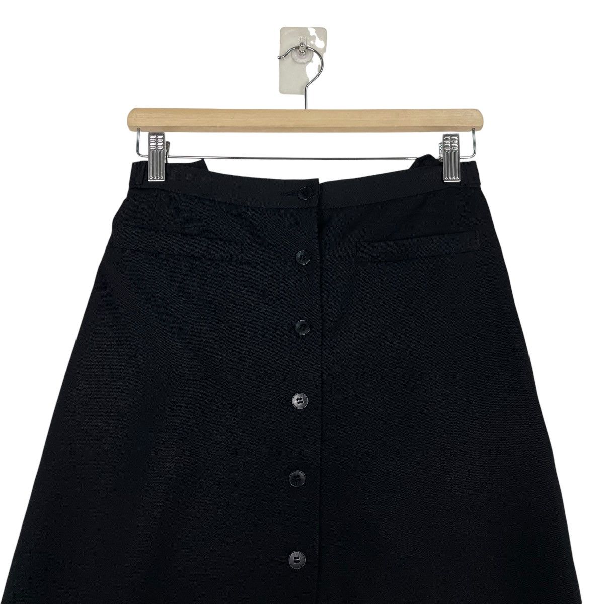 agnes b. 💥AGNES B FULL BUTTON MIDI SKIRT Size 28" / US 6 / IT 42 - 2 Thumbnail