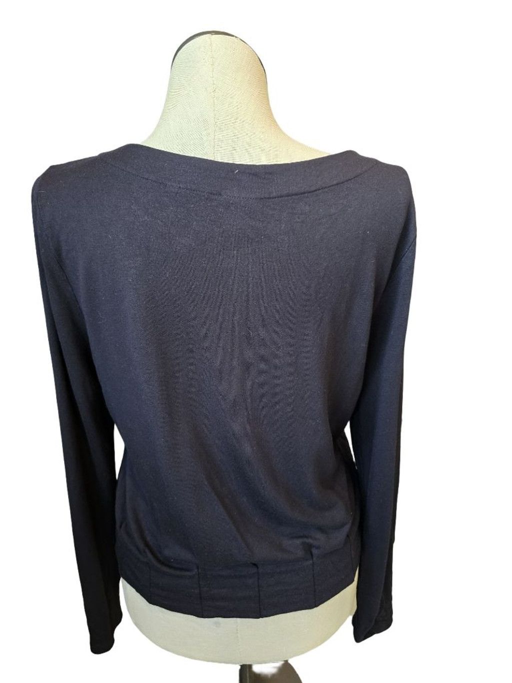 Other Women's Cabi Long Sleeve Black Sweater Size Large Size L / US 10 / IT 46 - 3 Thumbnail