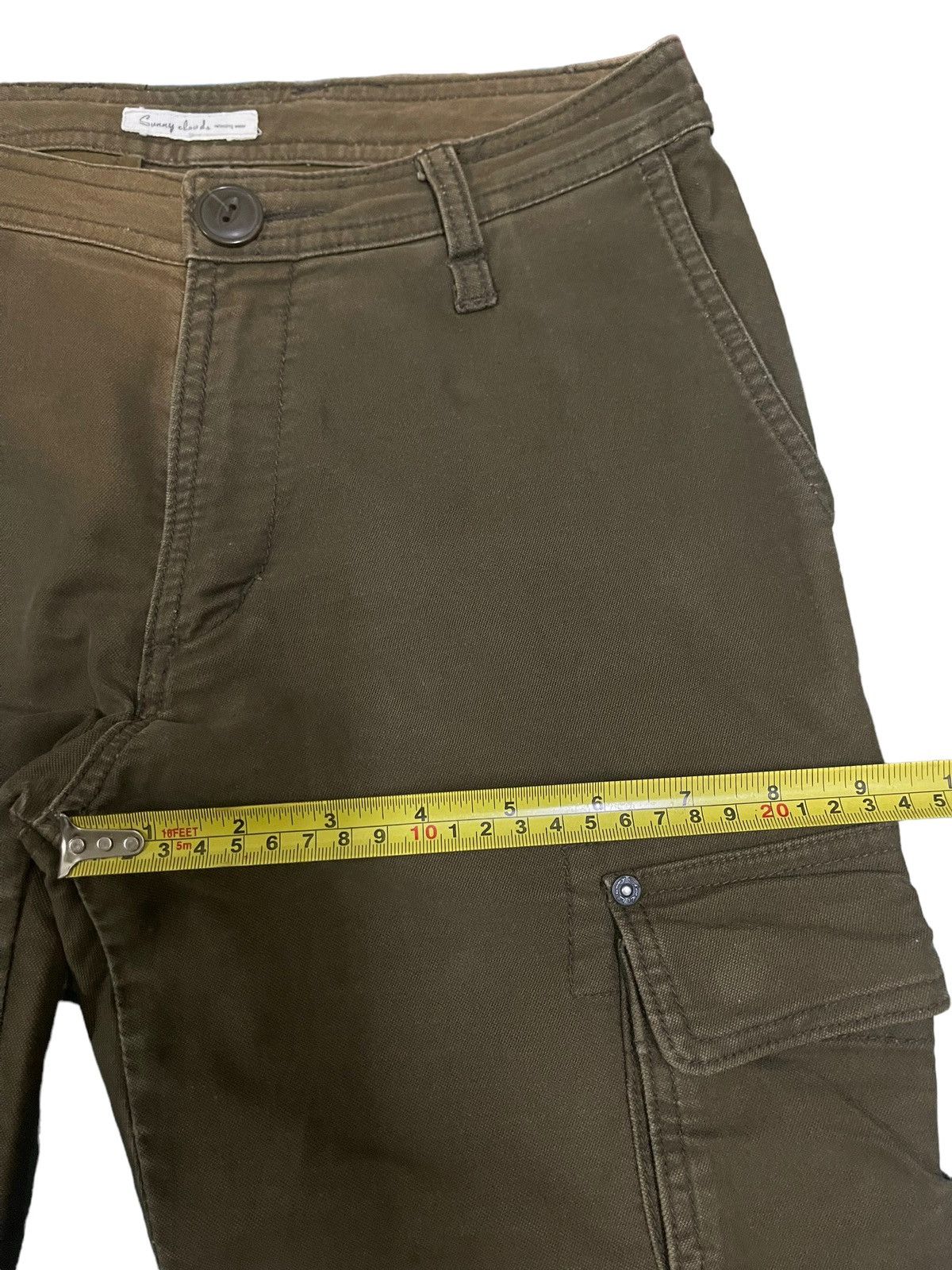 Japanese Brand Vintage Japanese Brand Travis Scott Style Cargo Pants Size US 28 / EU 44 - 14 Thumbnail