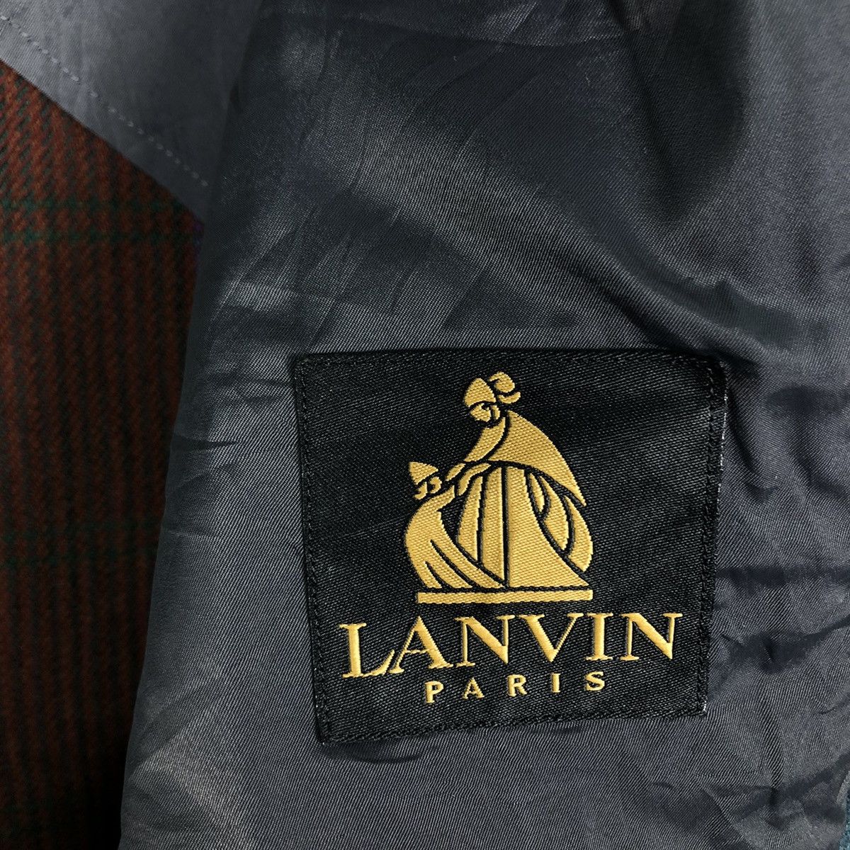 Japanese Brand 🔥90’s Vintage Double Breast Jacket Lanvin Paris Size US M / EU 48-50 / 2 - 15 Thumbnail