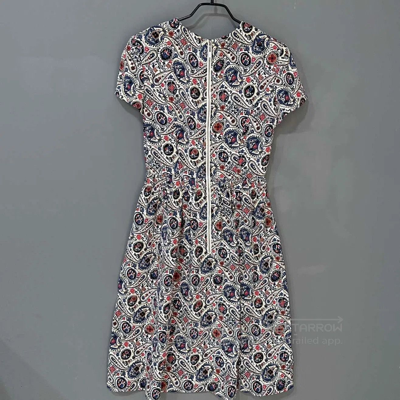 Louis Vuitton Louis Vuitton Floral Silk Dress. Size XXS / US 00 / IT 34 - 3 Thumbnail