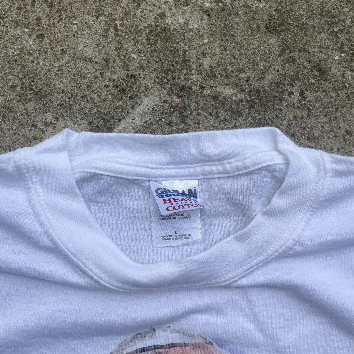 Gildan × Vintage Pope John Paul II 2 2005 Jesus Tee white vintage Size US L / EU 52-54 / 3 - 8 Thumbnail