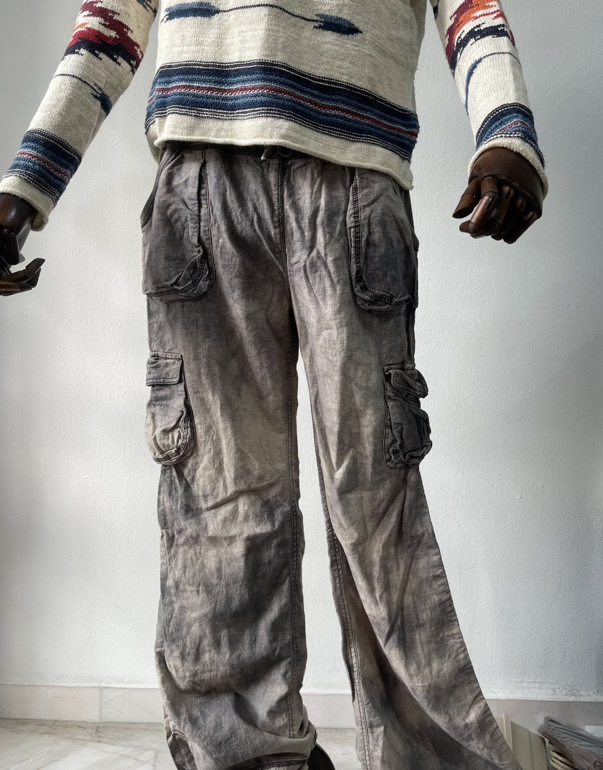 GOA Goa 3D Pocket Flare Cargo Pants Size US 32 / EU 48 - 1 Thumbnail