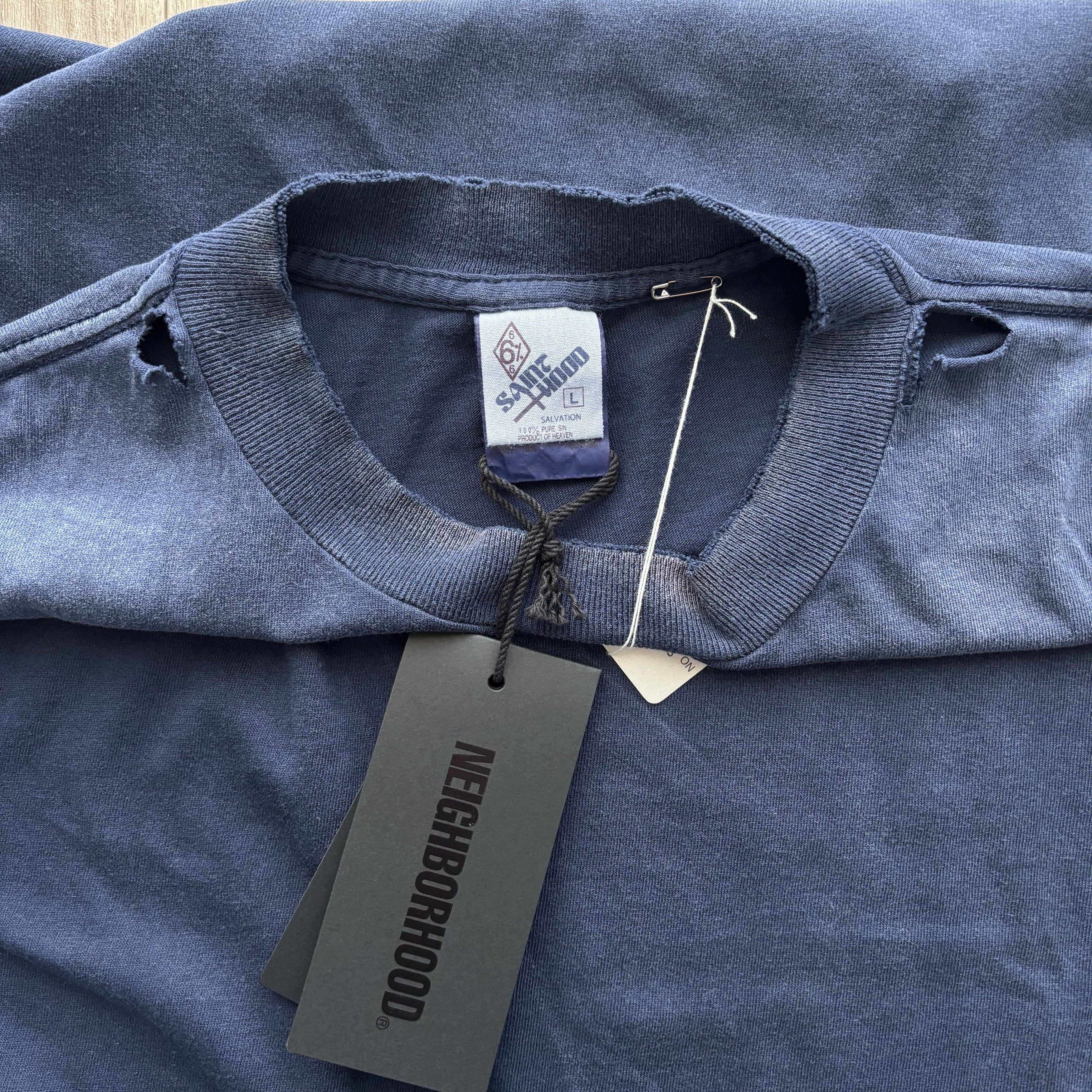 Neighborhood × Saint Michael Saint Michael x Neighborhood Saint NBHD Savages Tee Size US L / EU 52-54 / 3 - 4 Thumbnail