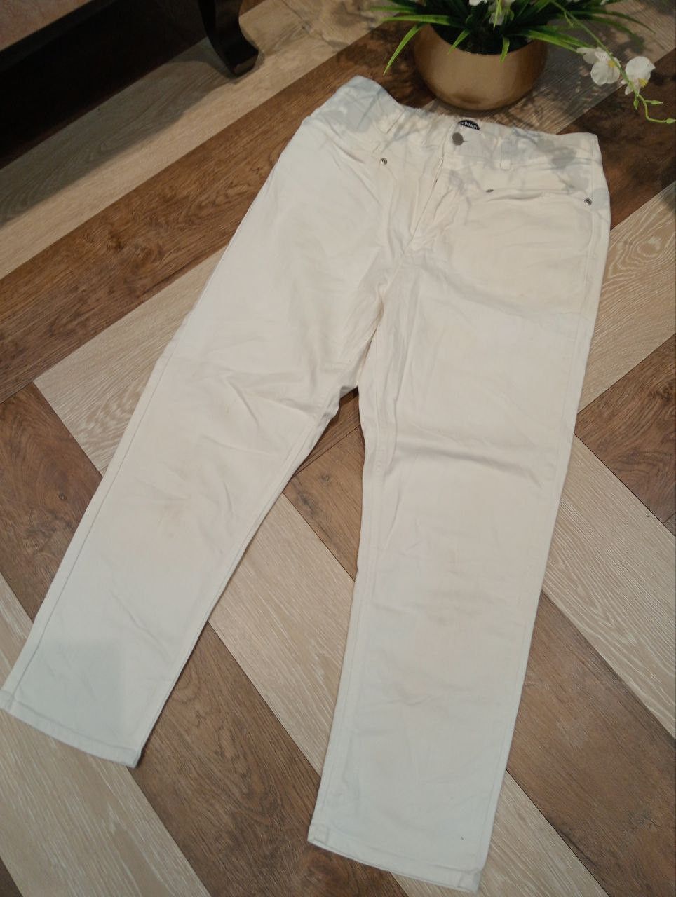 Issey Miyake ISSEY MIYAKE PLANTATION STRETCH PANTS - SIZE M Size 30" / US 8 / IT 44 - 3 Thumbnail