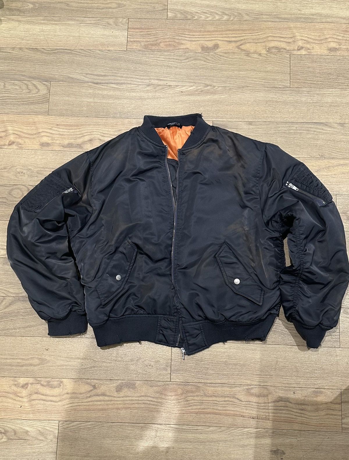 Other Far Archive Vintage washed bomber jacket Size US M / EU 48-50 / 2 - 1 Thumbnail