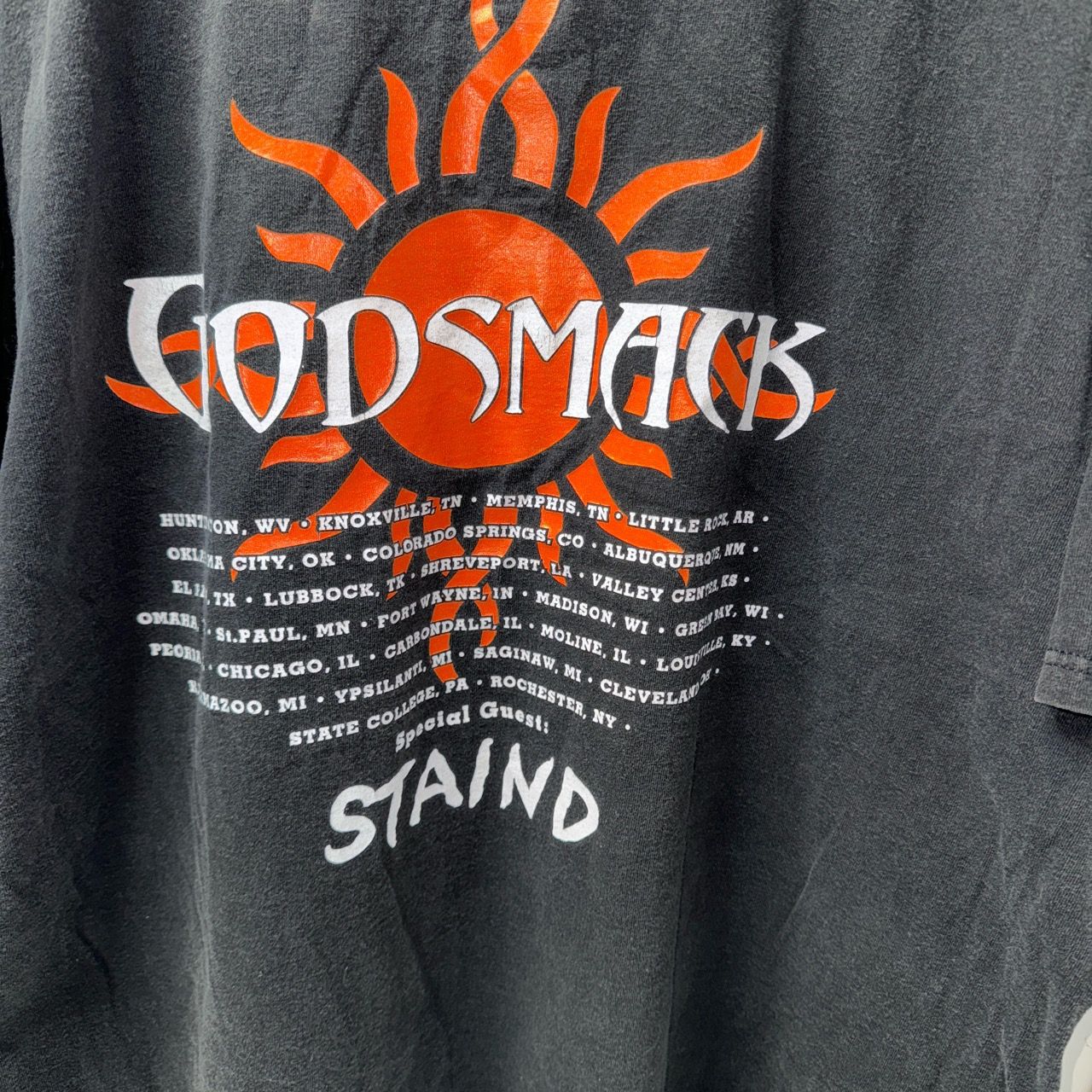 Gildan Vintage Y2K 2001 Godsmack world tour shirt Size US XXL / EU 58 / 5 - 4 Preview