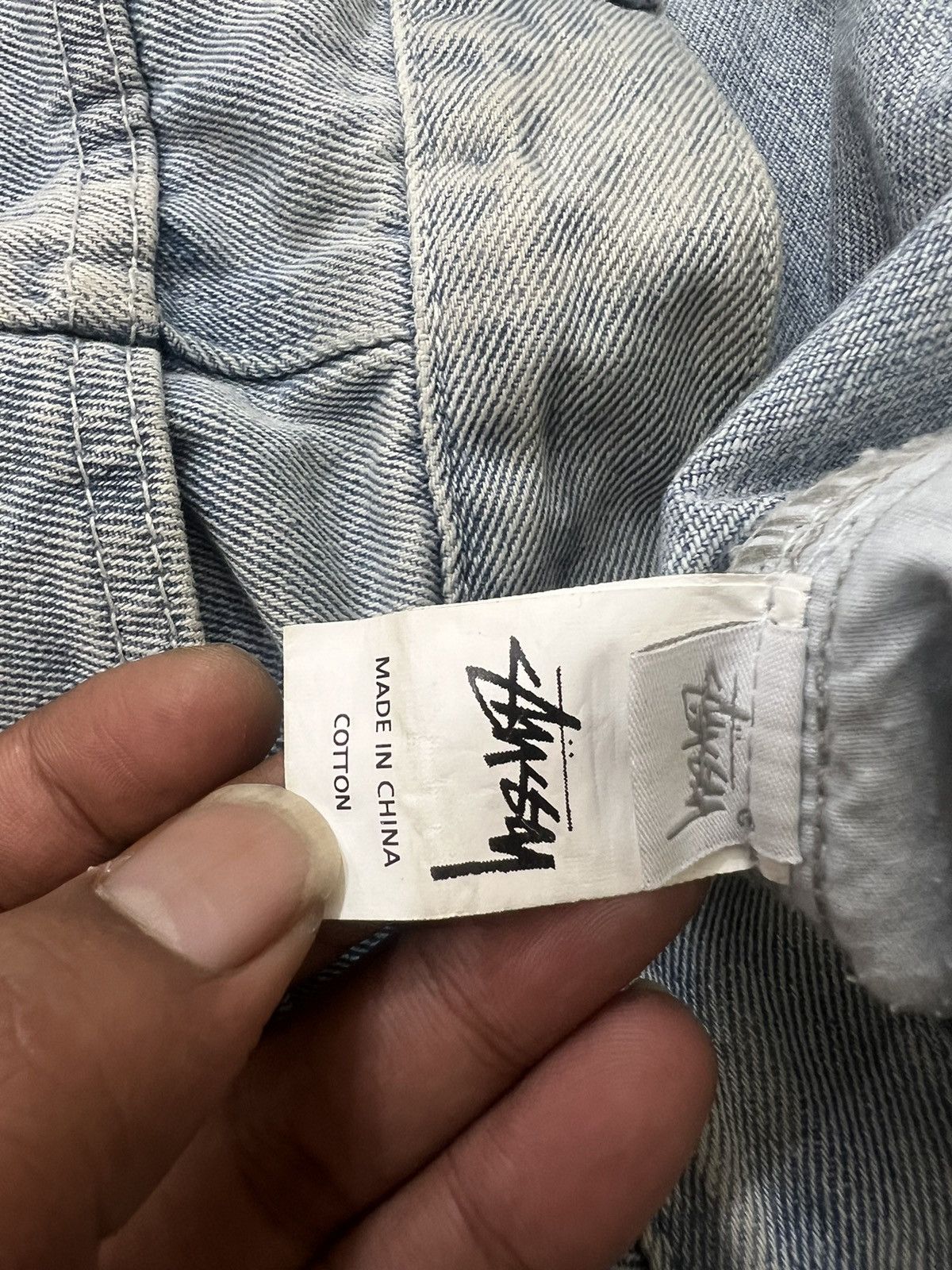 Stussy 2000s Stussy 8ball Monogram Iconic Carpenter Jeans Pants y2k Size US 32 / EU 48 - 10 Thumbnail