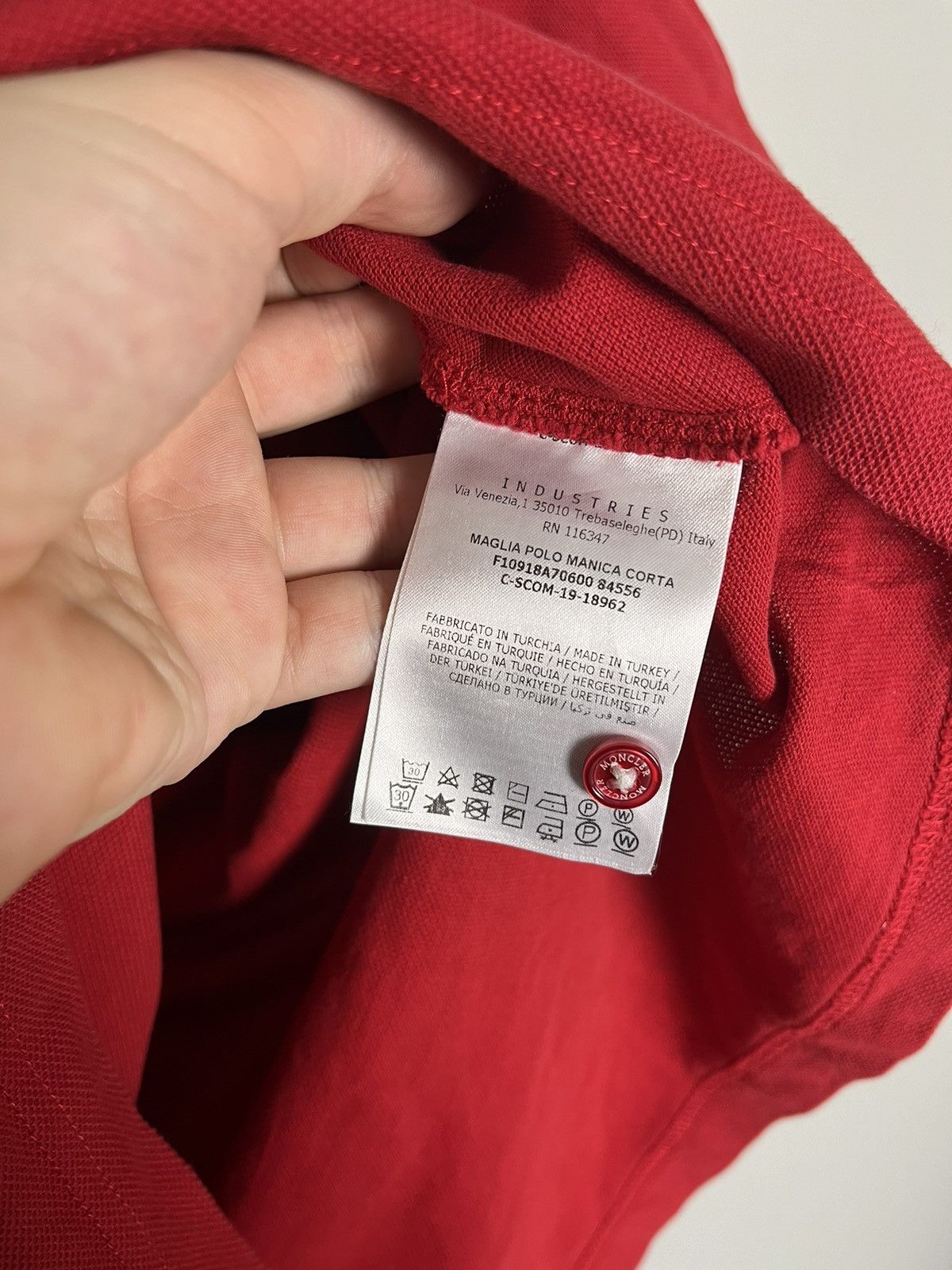 Moncler Moncler polo tshirt Size US M / EU 48-50 / 2 - 6 Thumbnail