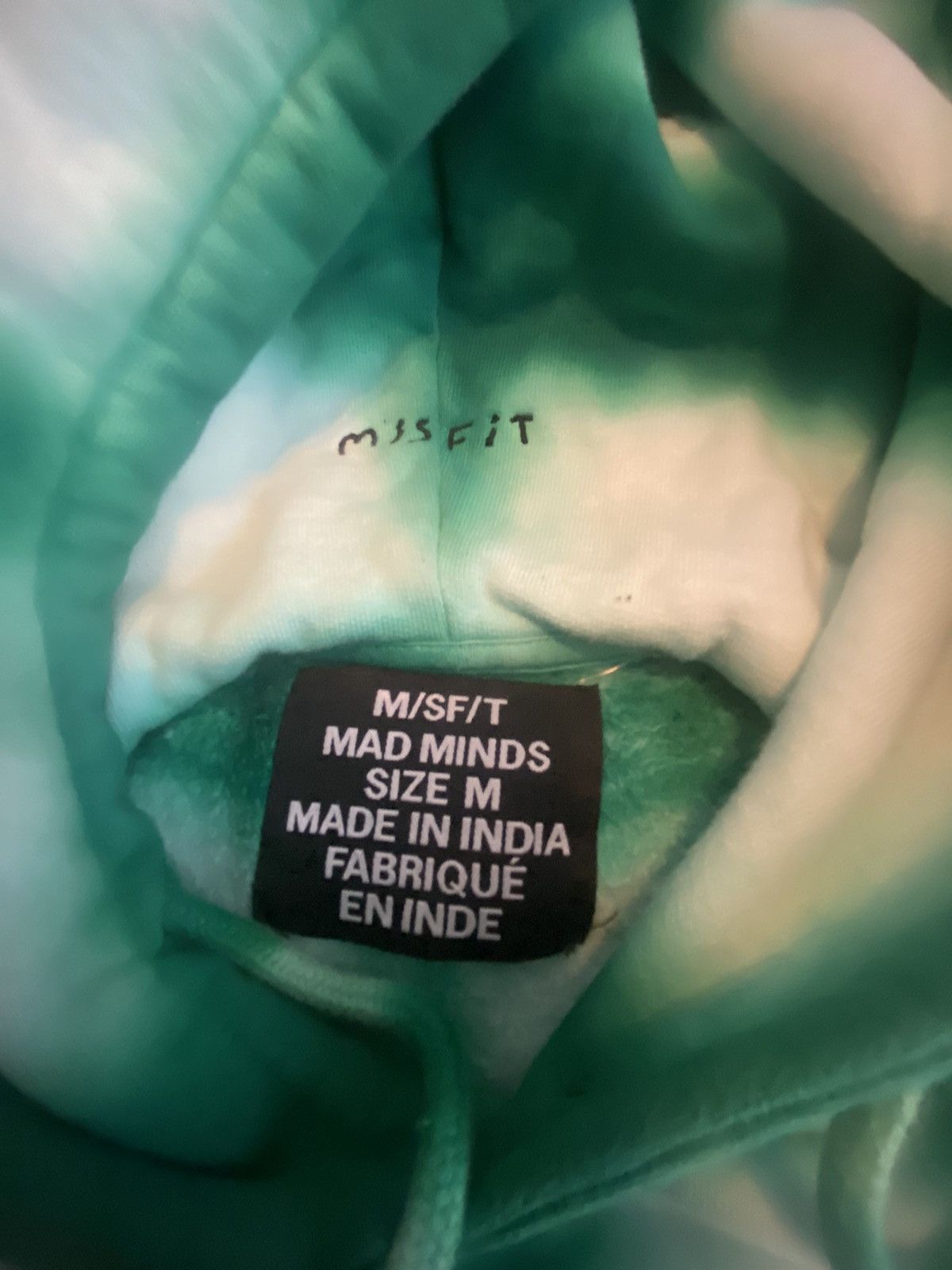 Misfits Misfit Tye Dye Hoodie Size US M / EU 48-50 / 2 - 4 Thumbnail