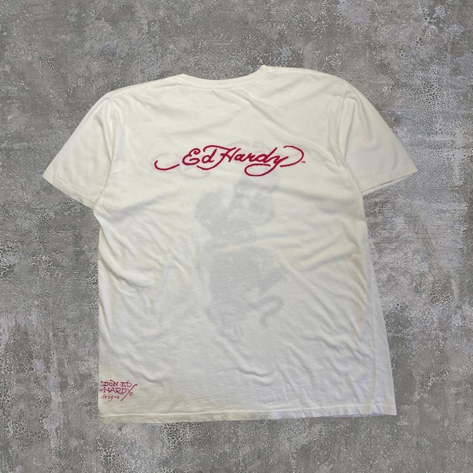 Ed Hardy Ed hardy vintage lightweight Tee Size US XL / EU 56 / 4 - 3 Thumbnail