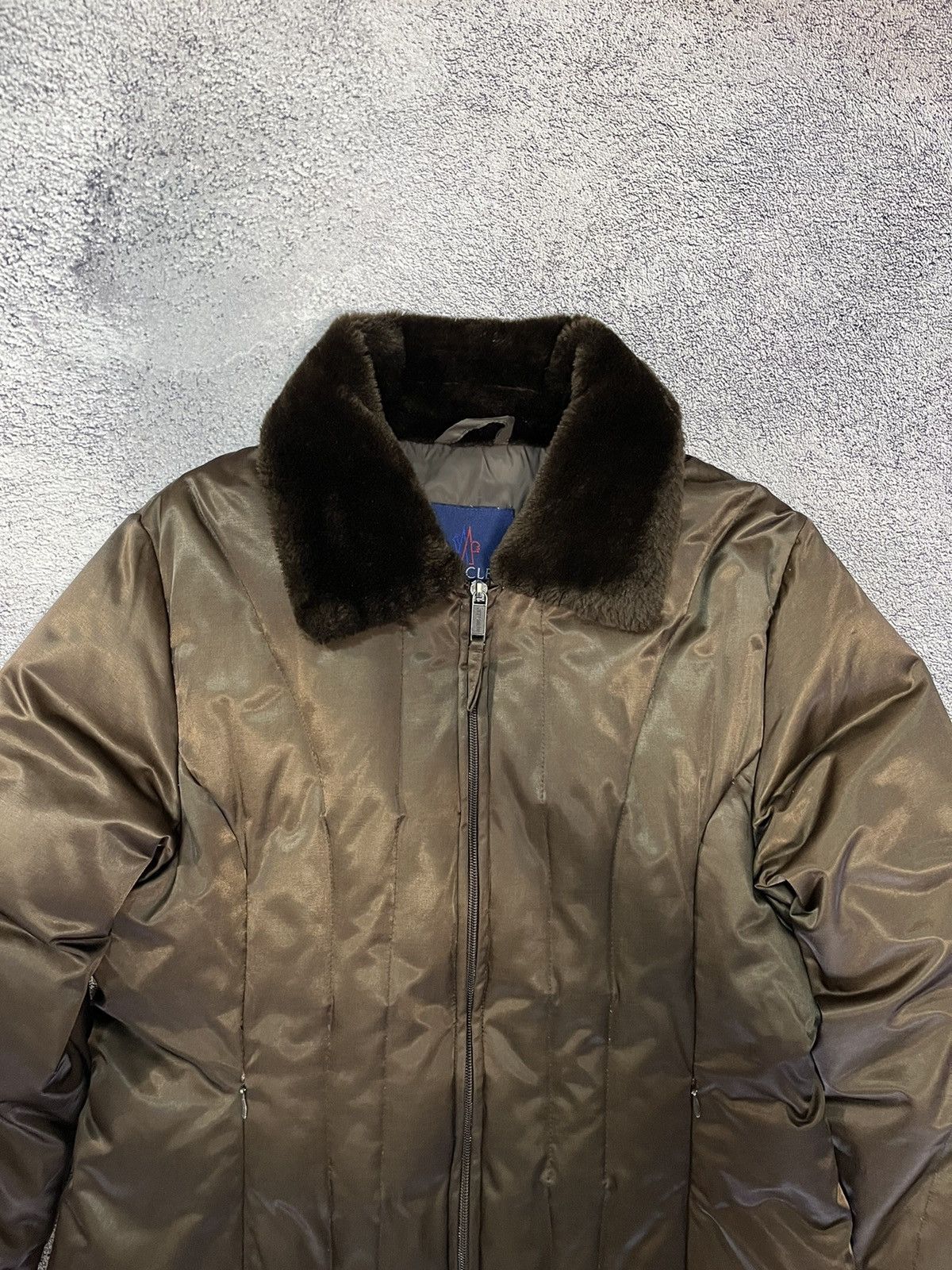 Other Moncler Women Jacket Down Puffer Vintage With Collar Size 3 Size M / US 6-8 / IT 42-44 - 2 Thumbnail