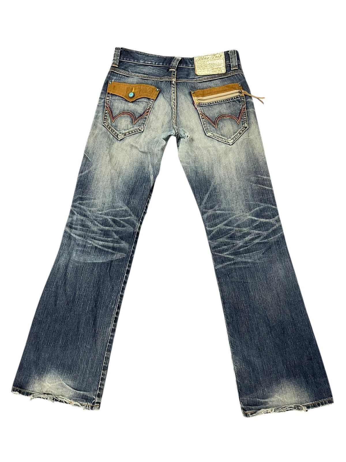 Hysteric Glamour Flare Jeans Edwin Distress amiri margiela goa cdg dior 4🟦1 Size US 33 - 2 Thumbnail