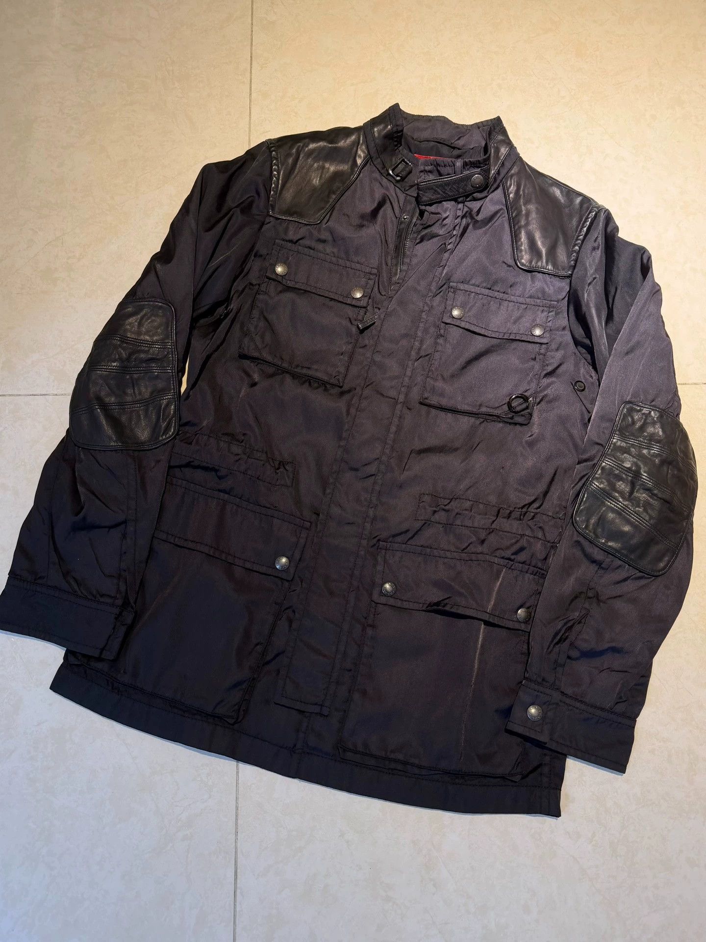 Prada Prada Sports Nylon & Leather Tech Long Zip Coat 9/10 48 Size US M / EU 48-50 / 2 - 1 Thumbnail