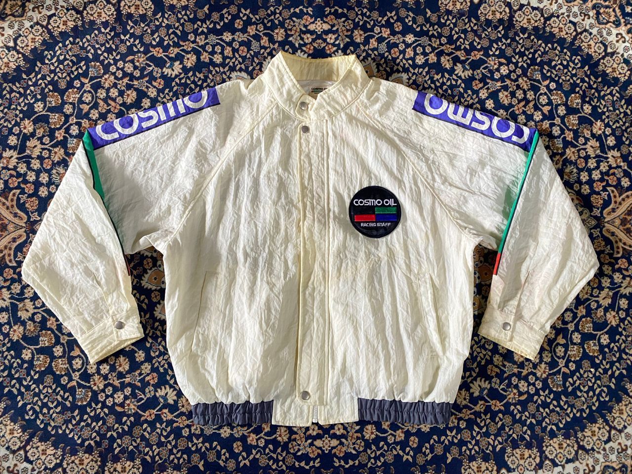 Other VINTAGE 🔥 COSMO OIL RACING STAFF JACKET Size US M / EU 48-50 / 2 - 2 Thumbnail