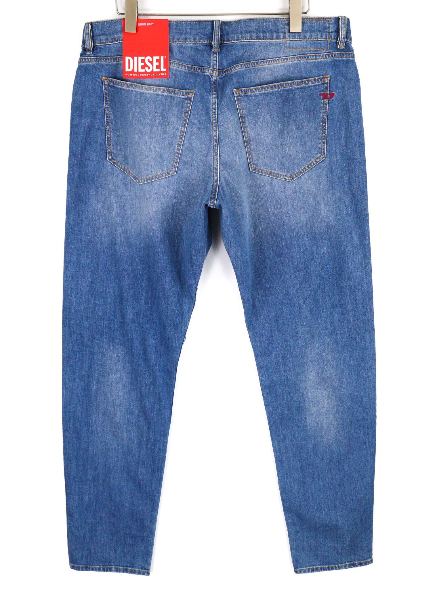 Diesel 2019 D-STRUKT 0EHAJ W40/L34 Slim Blue 40445 Size US 40 / EU 56 - 2 Thumbnail