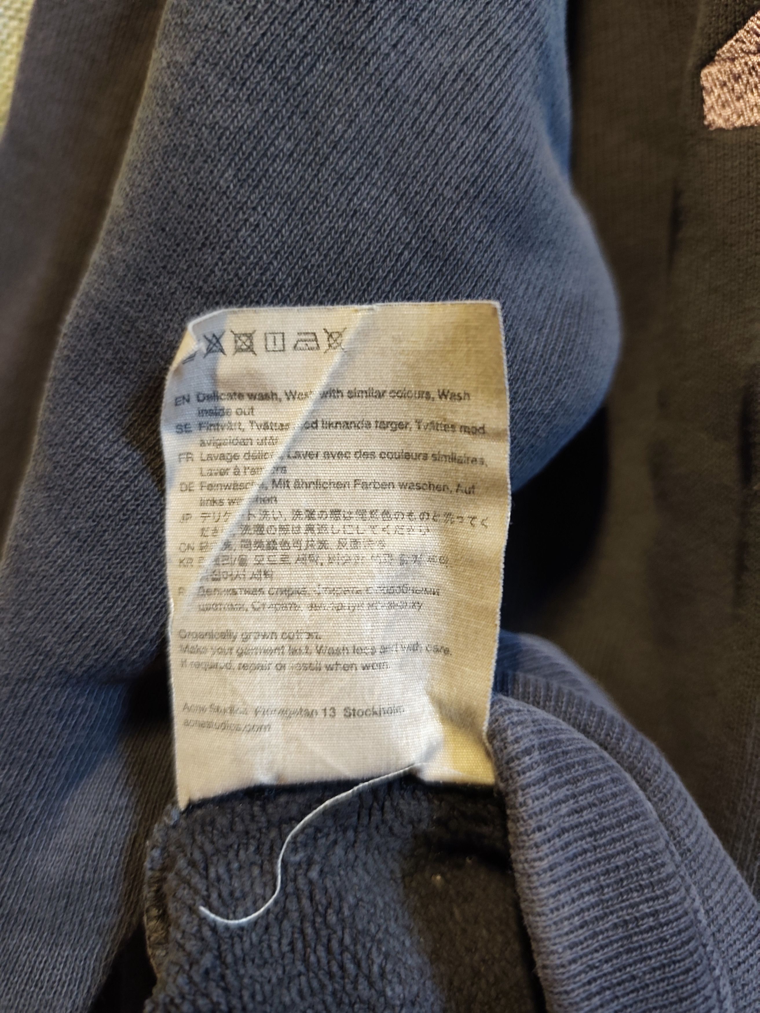 Acne Studios Acne Studios Oversized Embroidered Circle Logo Pullover Size US M / EU 48-50 / 2 - 7 Thumbnail