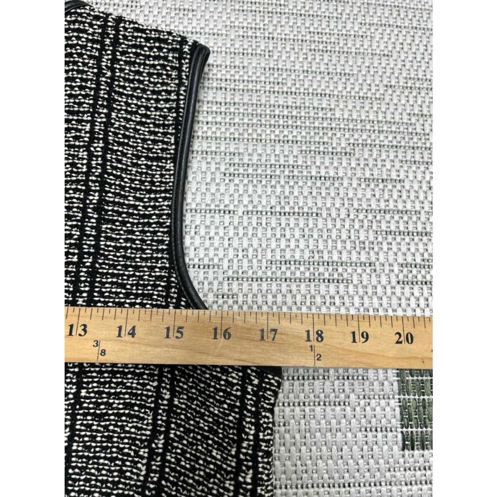 Rag & Bone Rag And Bone Mini Dress Womens Small Multi Cotton Knit Faux Leather Trim Sleeveless Crew Neck Short Party/Cocktail Casual Size S / US 4 / IT 40 - 7 Thumbnail