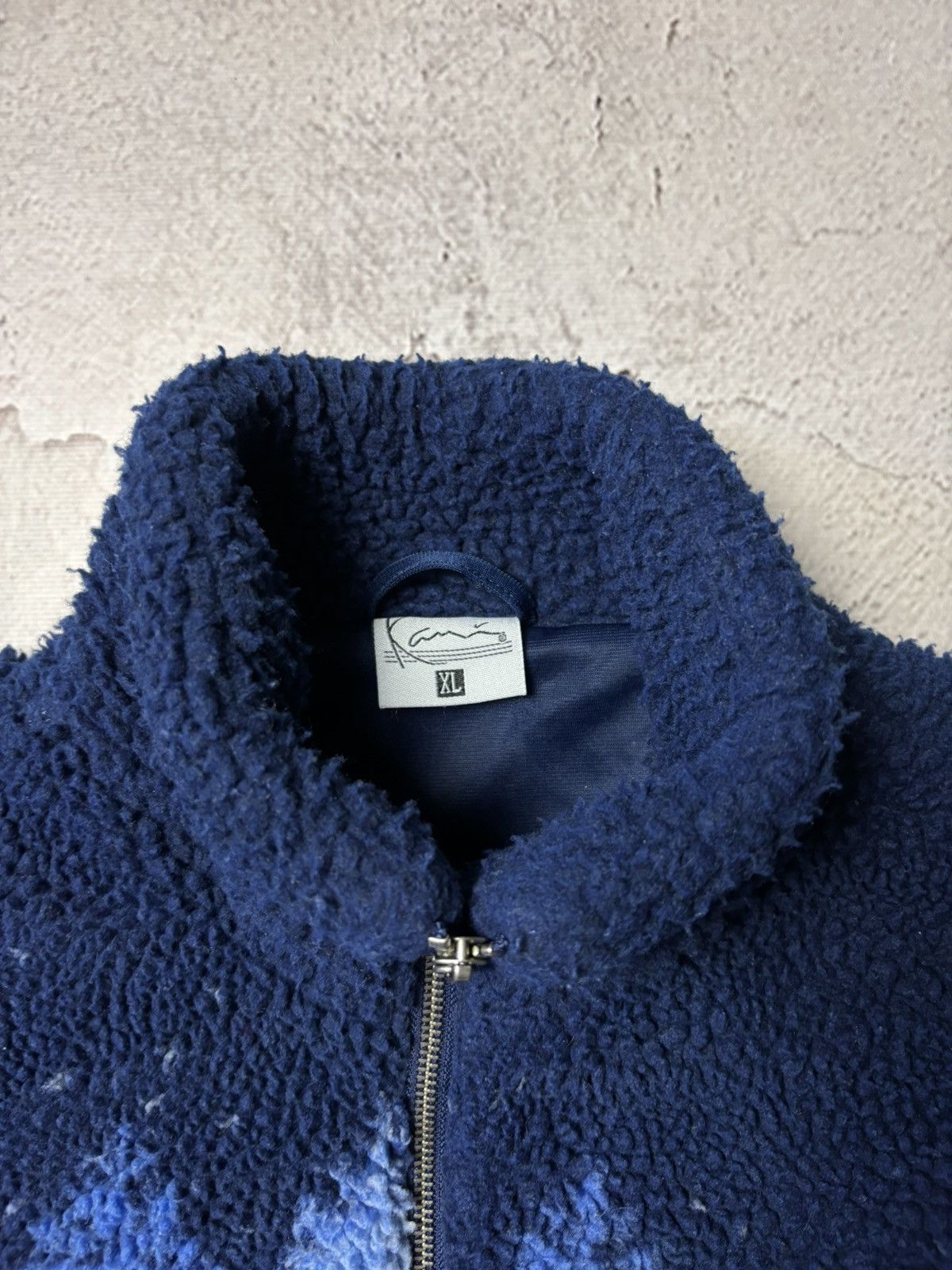 Karl Kani Karl Kani METAL SIGNATURE WOLF TEDDY TROYER - Fleece jumper Size US XL / EU 56 / 4 - 3 Thumbnail