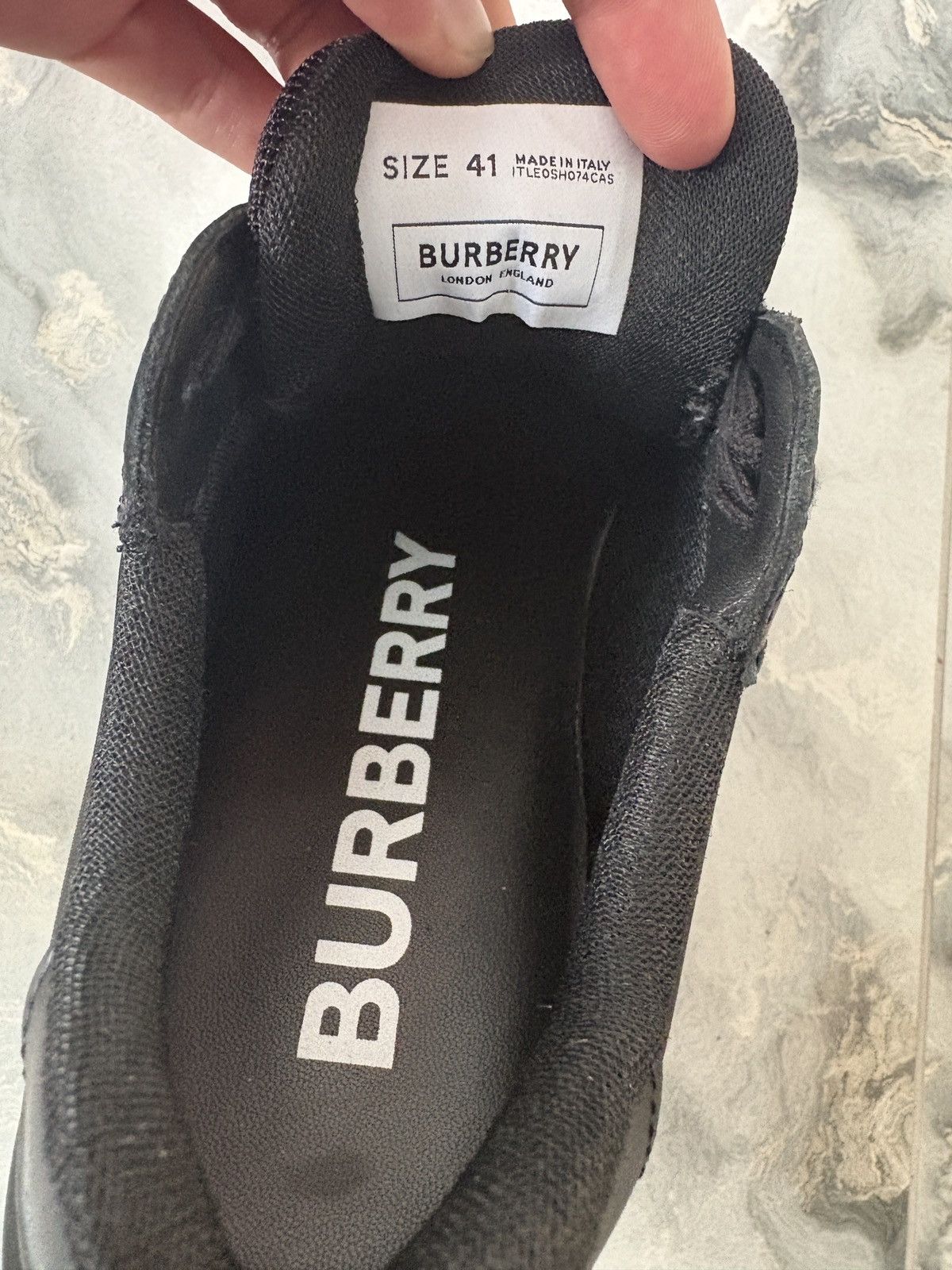 Burberry Burberry Man’s ‘Ramsay Runner’ check sneakers Size US 8 / EU 41 - 9 Thumbnail