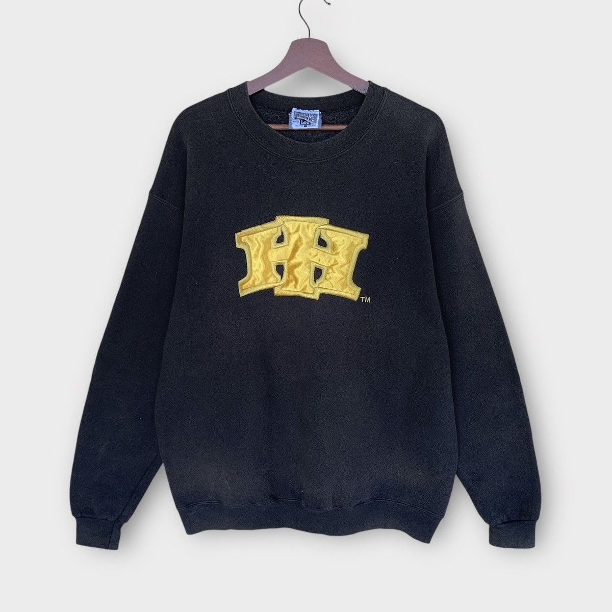 Lee × Rap Tees × Vintage Rare! Vintage 90s Faded Headhunters Massive Embroidered Logo Size US L / EU 52-54 / 3 - 2 Thumbnail