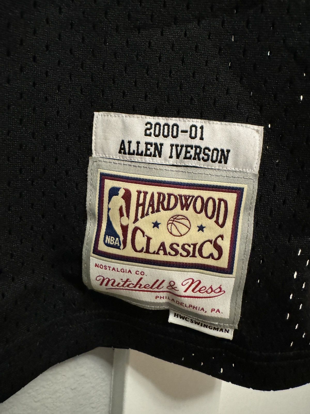 Mitchell & Ness Allen Iverson Mitchell & Ness Jersey Size US XL / EU 56 / 4 - 4 Thumbnail
