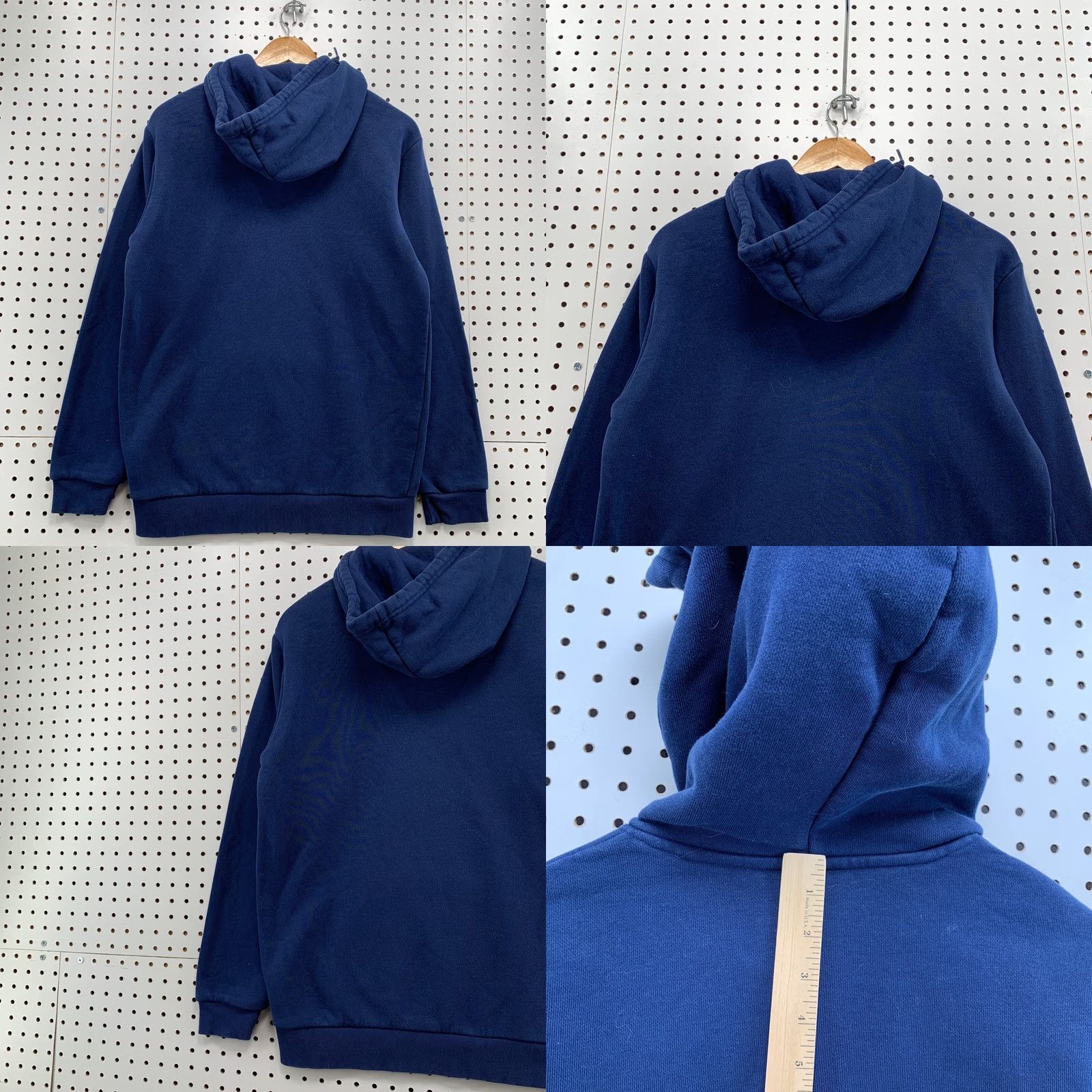 Adidas Adidas Originals Sweatshirt Navy Blue White Logo Mens Small Hooded Size US S / EU 44-46 / 1 - 8 Thumbnail
