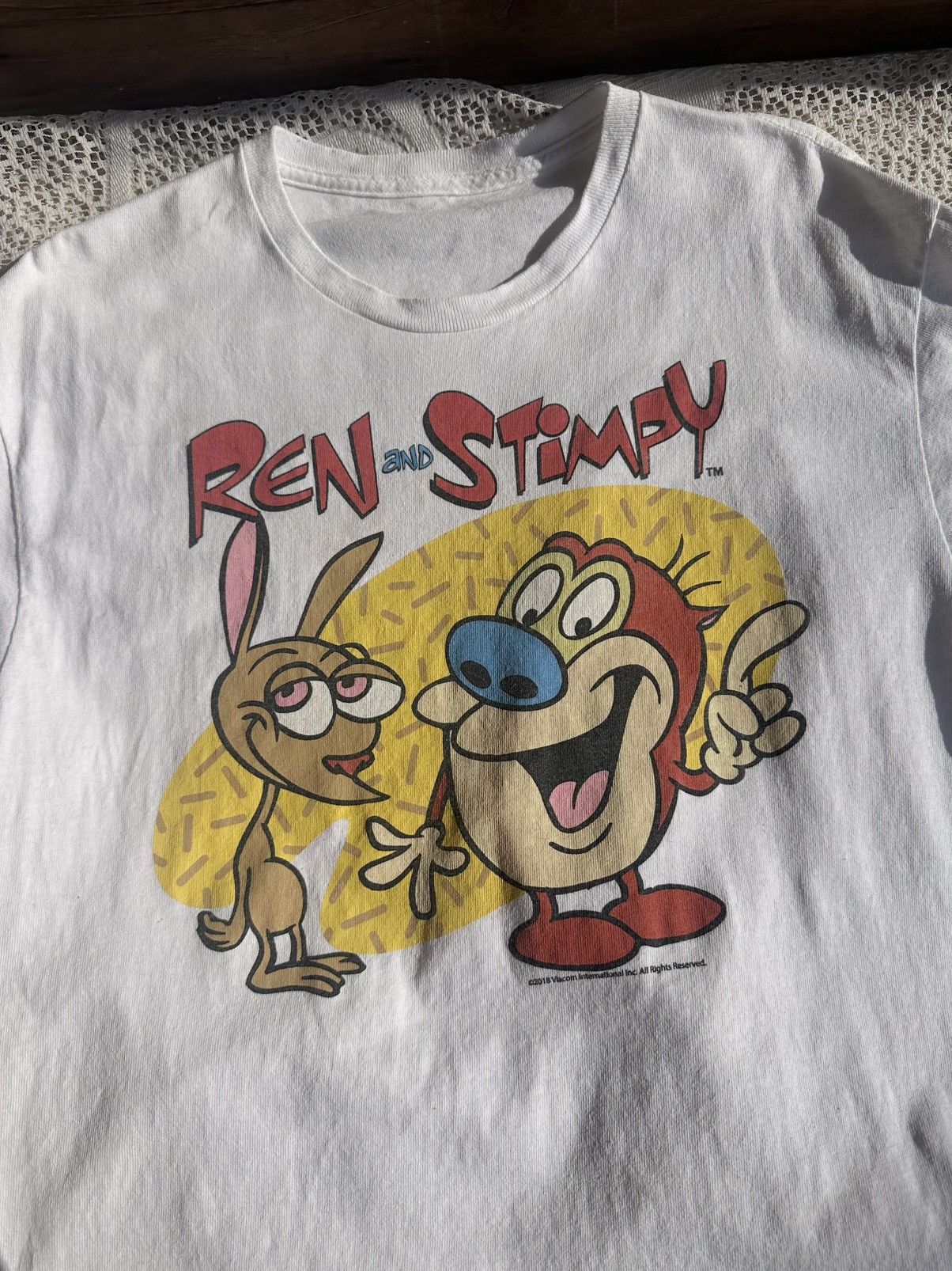 Cartoon Network Vintage Ren & Stimpy 2018 Size US M / EU 48-50 / 2 - 1 Thumbnail