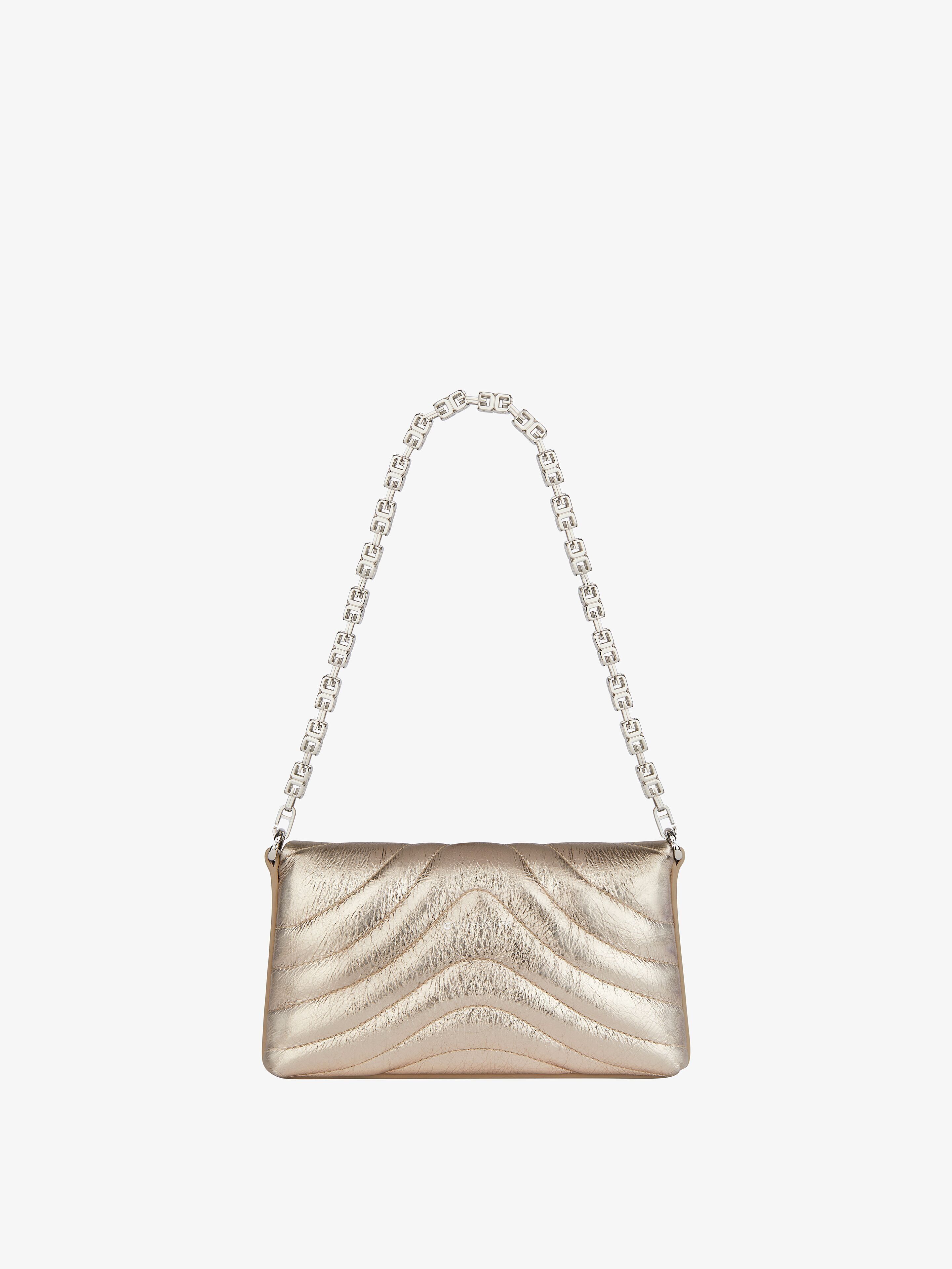 Givenchy o1srvl11e0825 Size: OS / Micro 4G Soft Bag in Beige Size ONE SIZE - 4 Thumbnail
