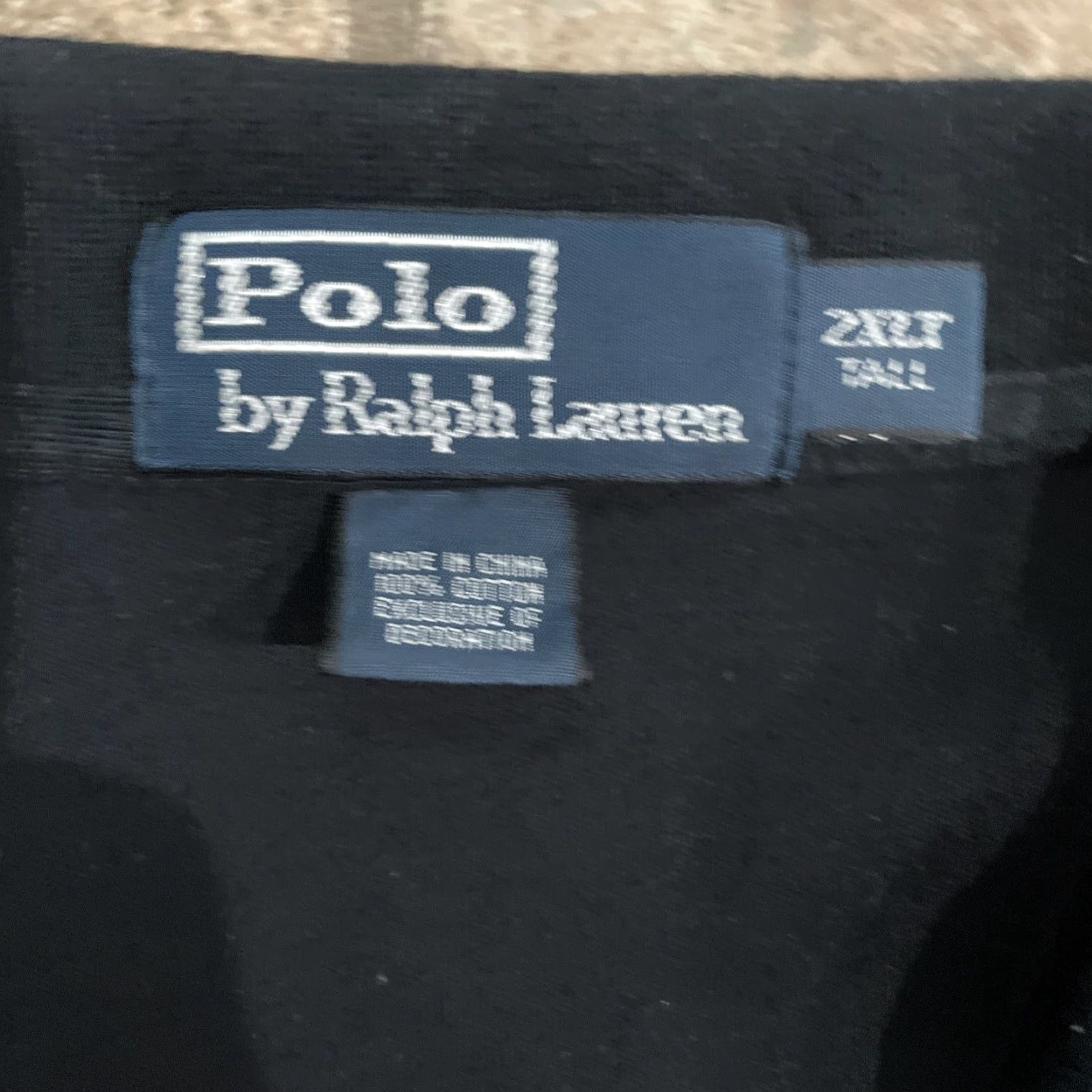 Ralph Lauren Ralph Lauren Polo Shirt Men 2XL Black 100% Cotton Golf Polo Size US XXL / EU 58 / 5 - 4 Thumbnail
