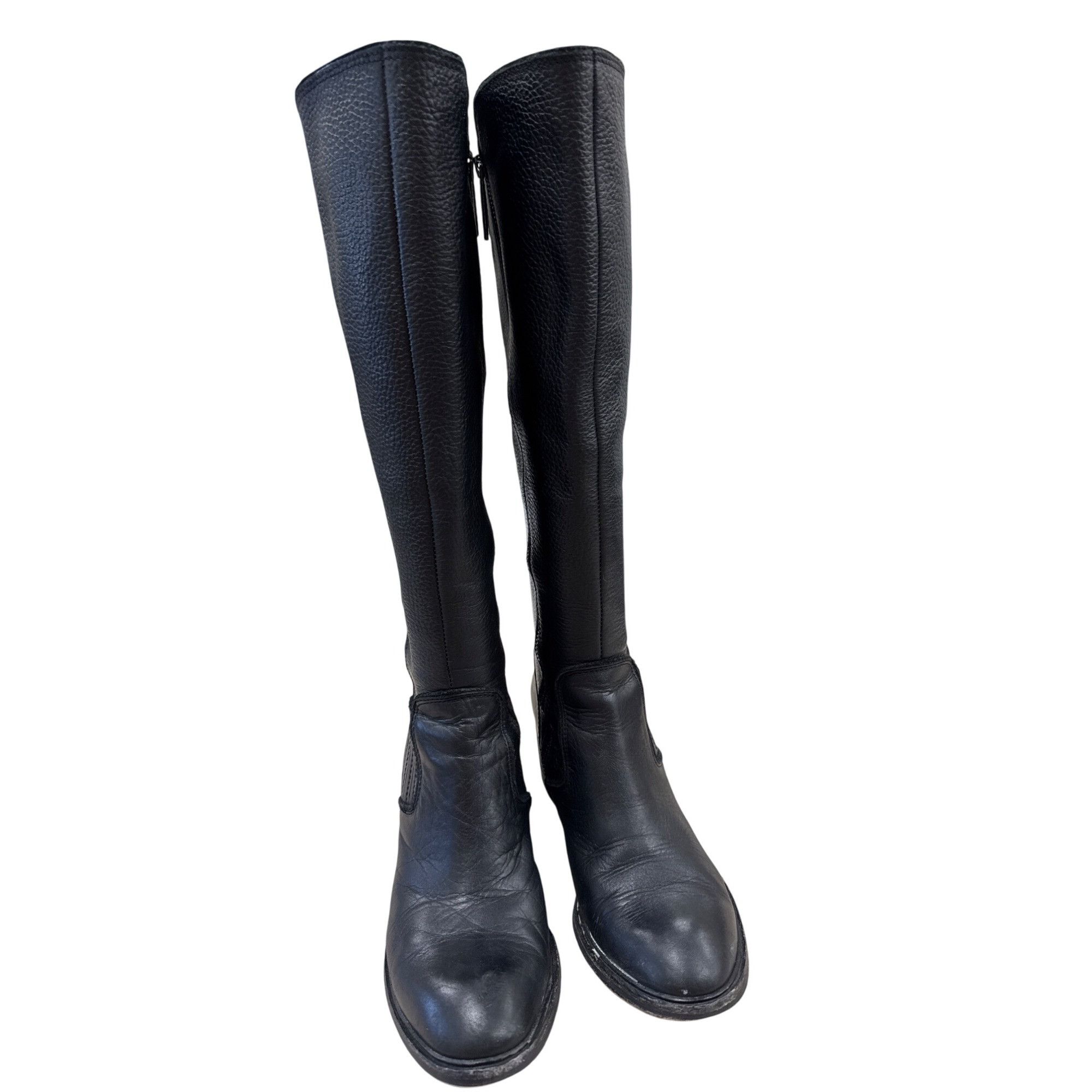 Donald Pliner Donald J Pliner Womens Black Leather Knee High Boots Size 6M Size US 6 / IT 36 - 7 Thumbnail