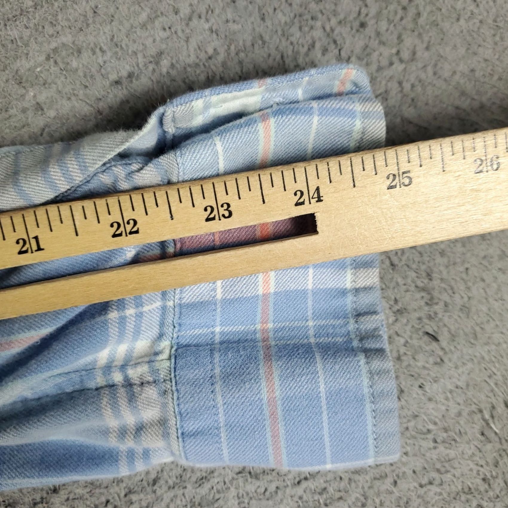 Vineyard Vines Vineyard Vines Shirt Mens L Blue Plaid Flannel Classic Button Up Long Sleeve Size US L / EU 52-54 / 3 - 6 Thumbnail