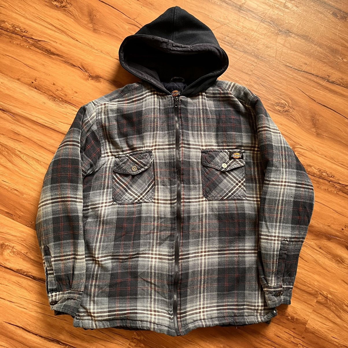 Dickies × Streetwear × Vintage Vintage Dickies Flannel Plaid 