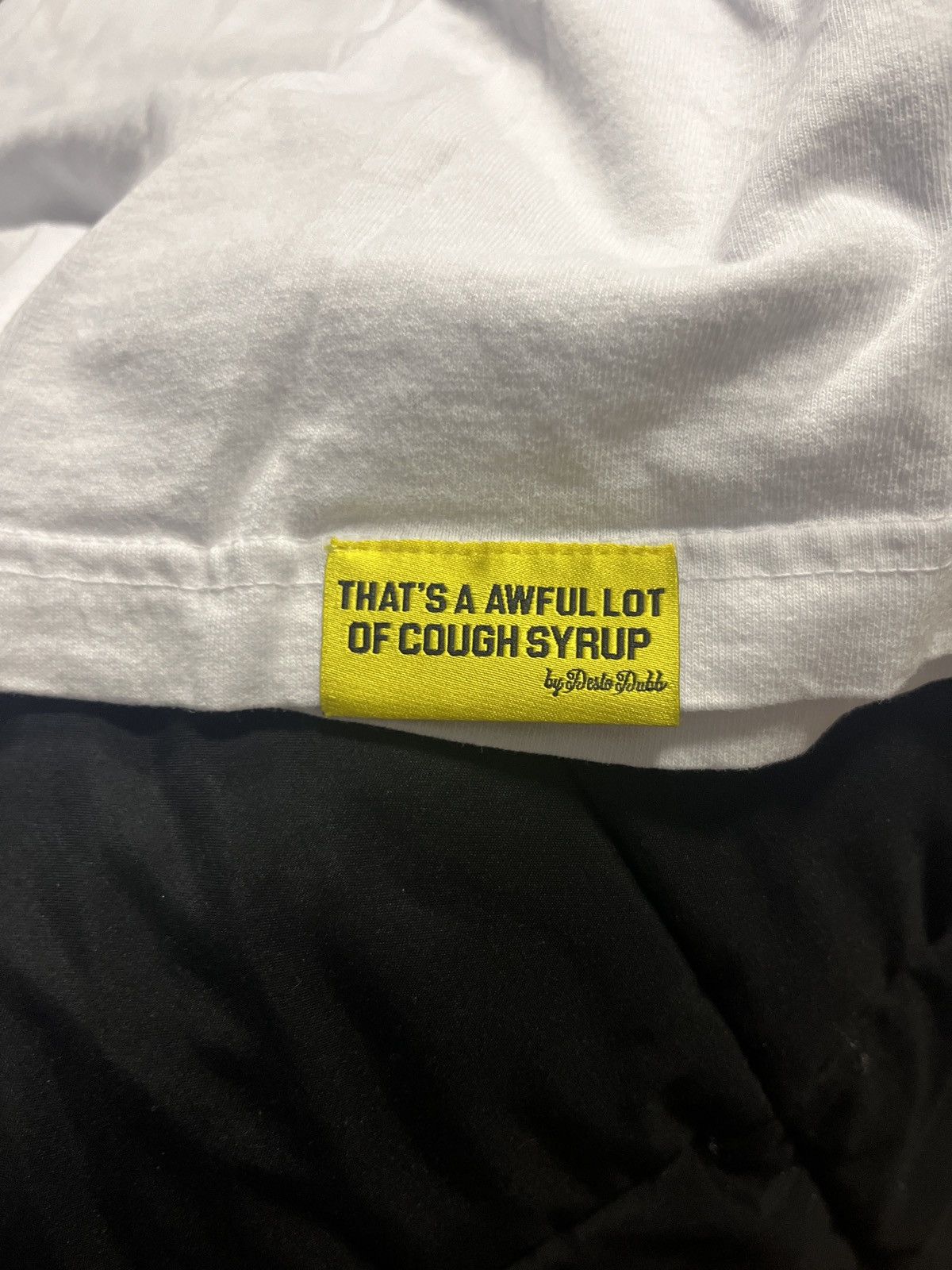 Awful Lot of Cough Syrup AWFUL LOT OF COUGH SYRUP TEE Size US XXL / EU 58 / 5 - 4 Thumbnail