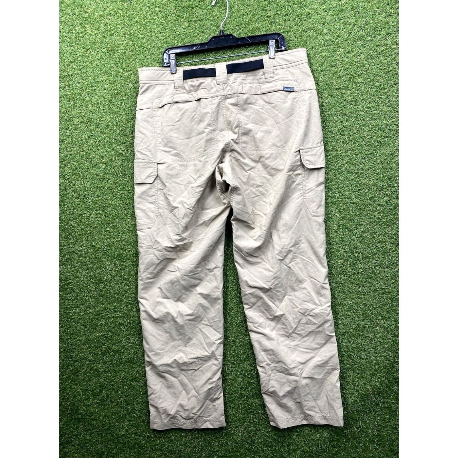 Eddie Bauer Eddie Bauer Travex Pants Mens 38x30 Tan Chino Hike Outdoor Casual Size US 30 / EU 46 - 2 Thumbnail
