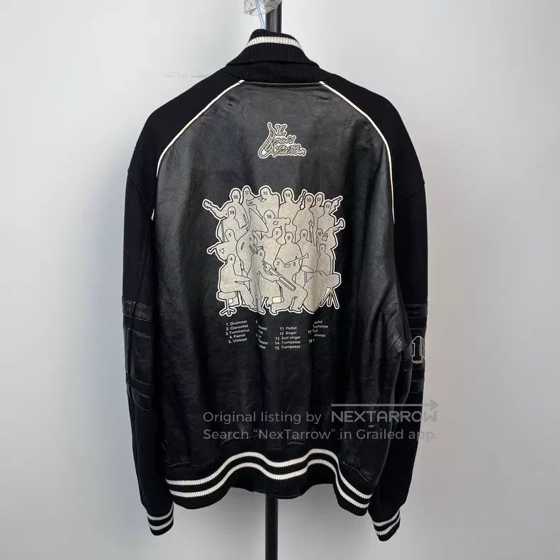 Louis Vuitton Louis Vuitton 23SS Black logo monogrammed sheepskin long-s Size US L / EU 52-54 / 3 - 2 Thumbnail