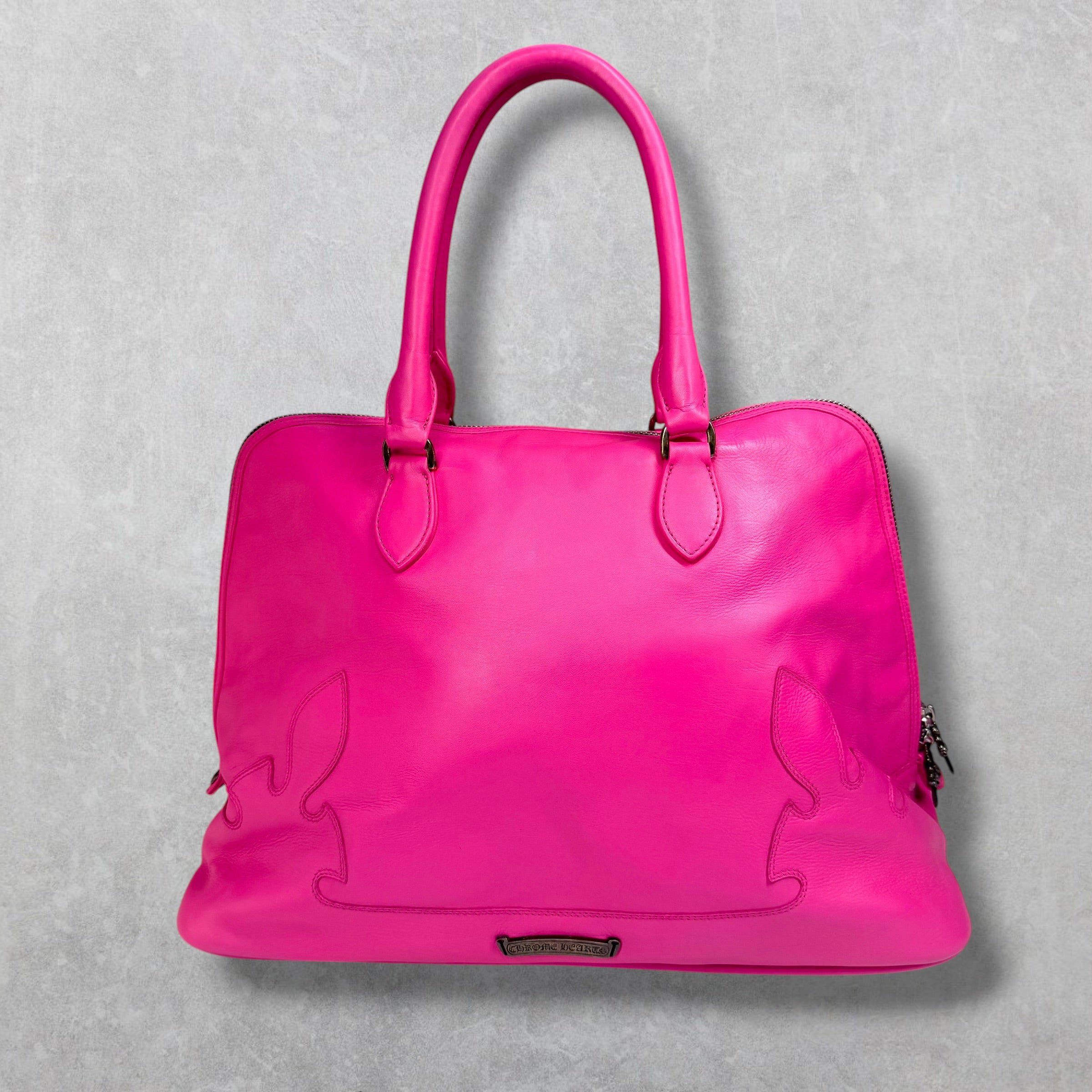Chrome Hearts Chrome Hearts Pink Filigree Slouchy Mo Bag Size ONE SIZE - 2 Thumbnail