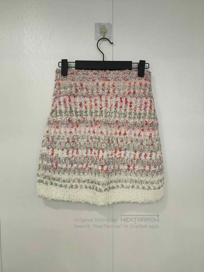 Other Chanel Colourful braided skirt Size 42" / US 20 - 2 Thumbnail