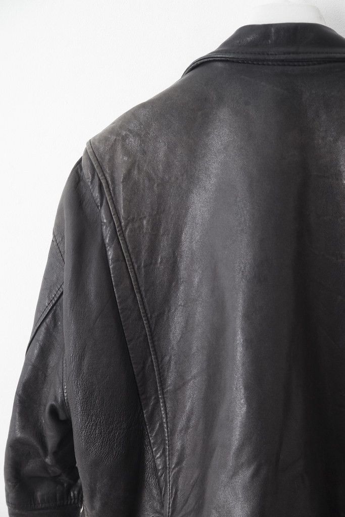 Vintage Vintage black leather perfecto jacket Size US L / EU 52-54 / 3 - 4 Thumbnail