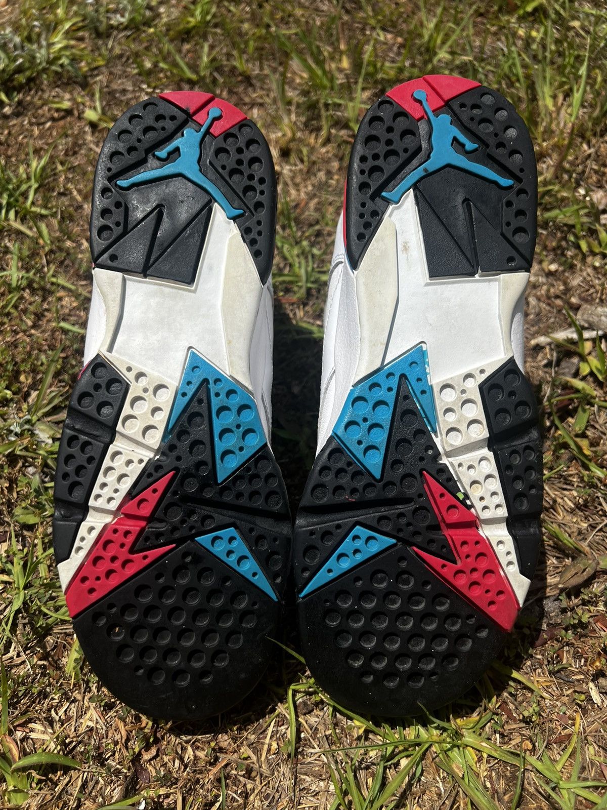 Jordan Brand CLEAN Air Jordan 7 size 6 VII Orion Blue 2011 shoes Size US 6 / EU 39 - 10 Thumbnail