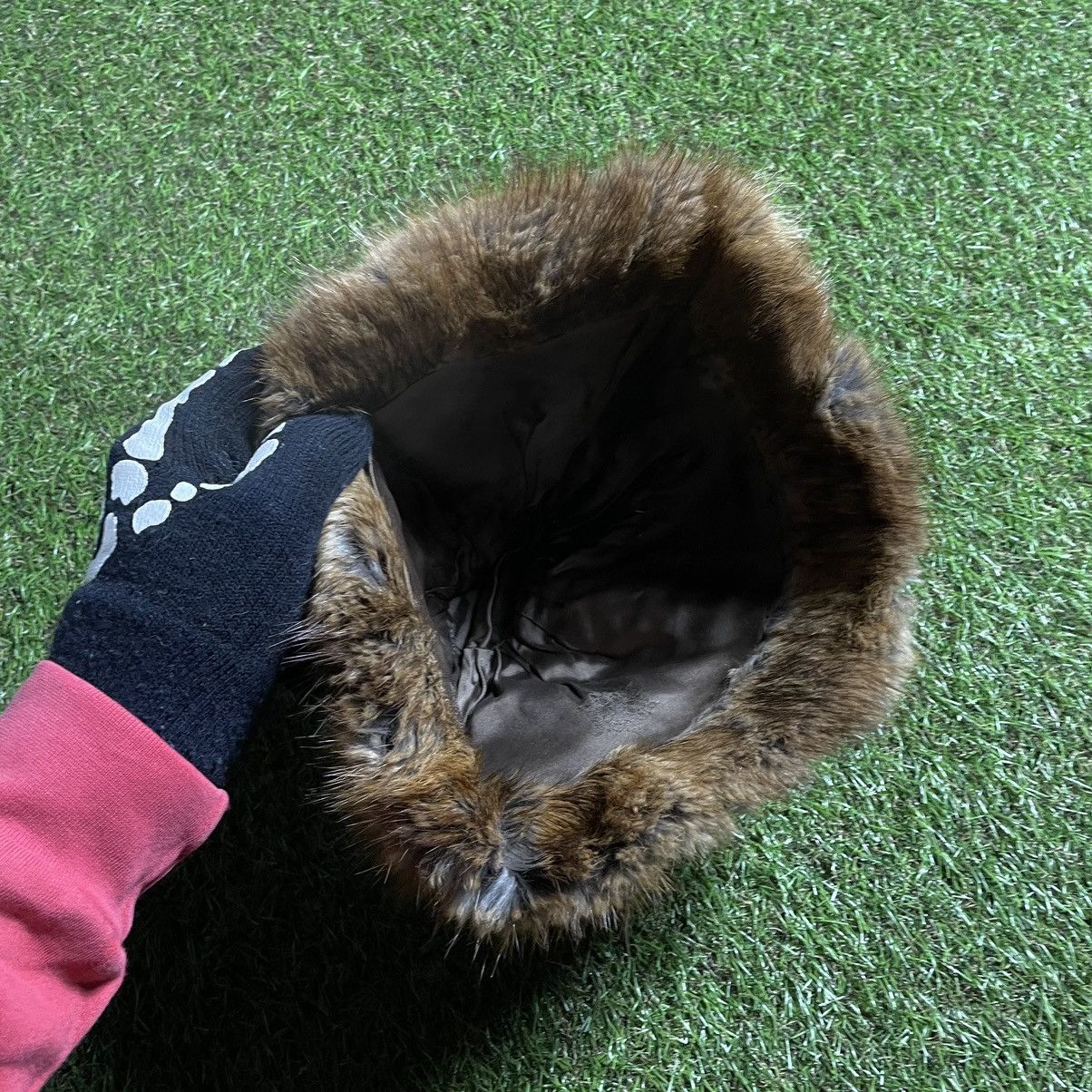 Vintage Vintage Y2K Fuzzy Alt Beanie Ushanka Grunge Baggy Boxy OS Size ONE SIZE - 2 Thumbnail