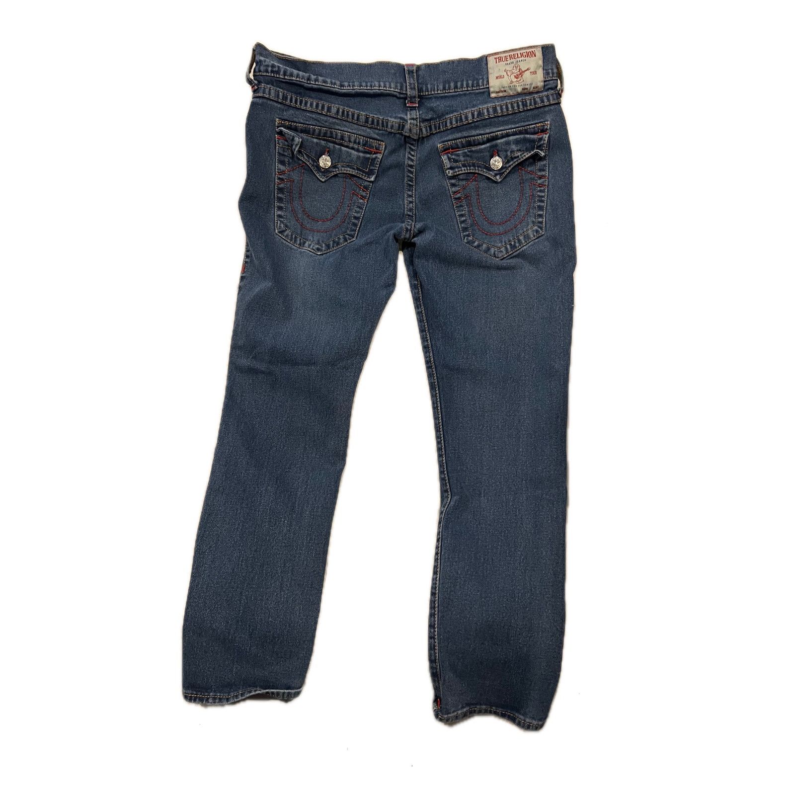 True Religion True Religion Relaxed Skinny Rocco Jeans Mens 38x29 Size US 38 / EU 54 - 2 Thumbnail