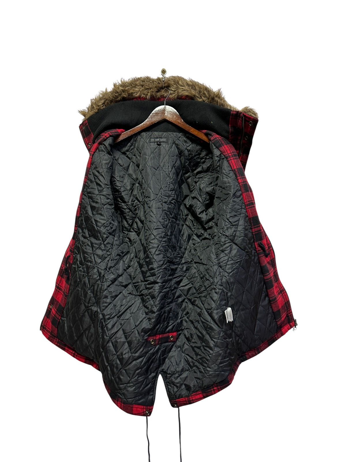 In The Attic 🔥in the attic faux fur punk tartan jacket Size US M / EU 48-50 / 2 - 11 Thumbnail