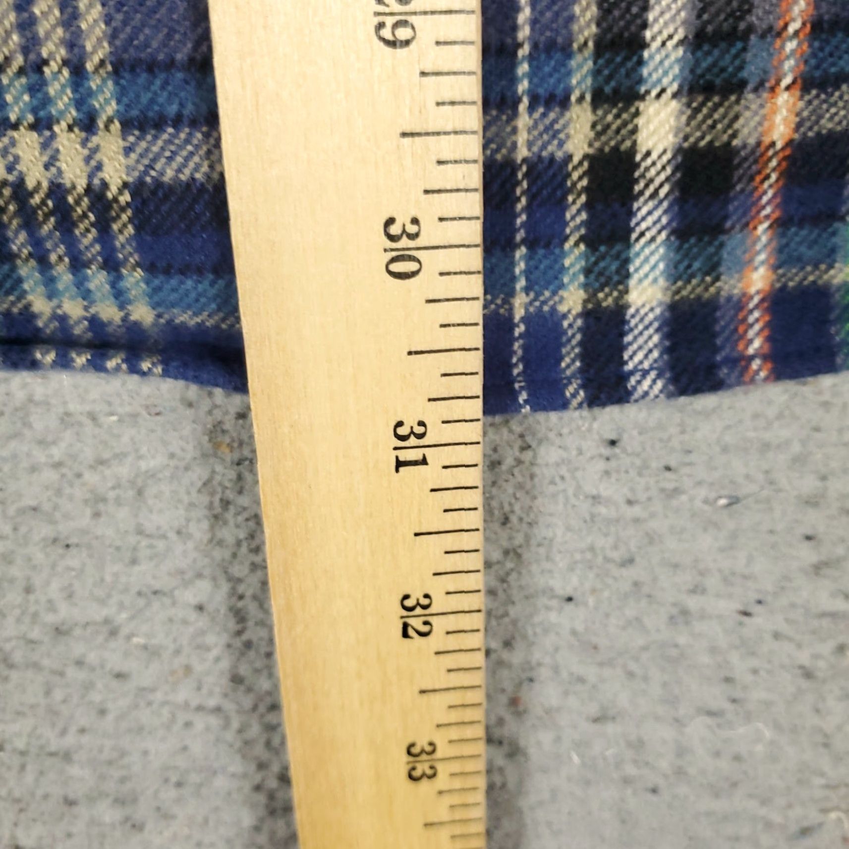 Ralph Lauren Ralph Lauren Shirt Mens Medium Blue Plaid Heavy Flannel Button-Down Long Sleeve Size US M / EU 48-50 / 2 - 7 Thumbnail