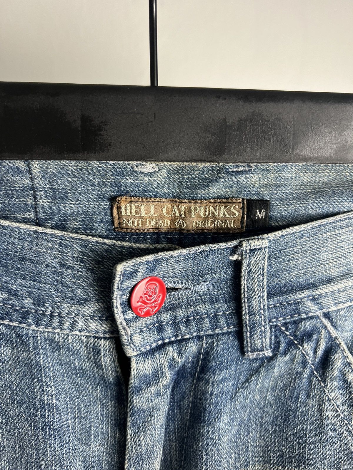 Japanese Brand × Seditionaries × Vintage Vintage Hellcat Punks Seditionaries "Death or Glory" Denim Size US 32 / EU 48 - 4 Thumbnail