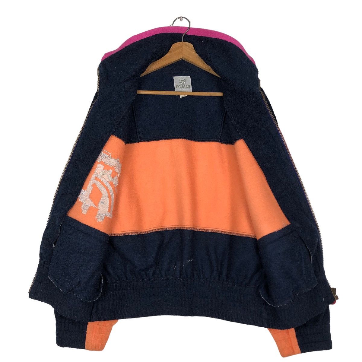 Japanese Brand 🔥Vintage Fleece Jacket Colmar Anorak Colour Block Size US M / EU 48-50 / 2 - 13 Thumbnail