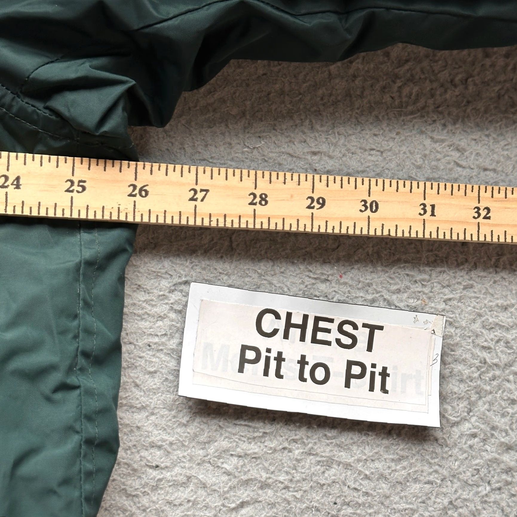 Lee VINTAGE Lee Union Made Norpole Pepperell Jacket Mens XL Green Hood Lined Overcoat Long Zip"} Size US XL / EU 56 / 4 - 3 Thumbnail