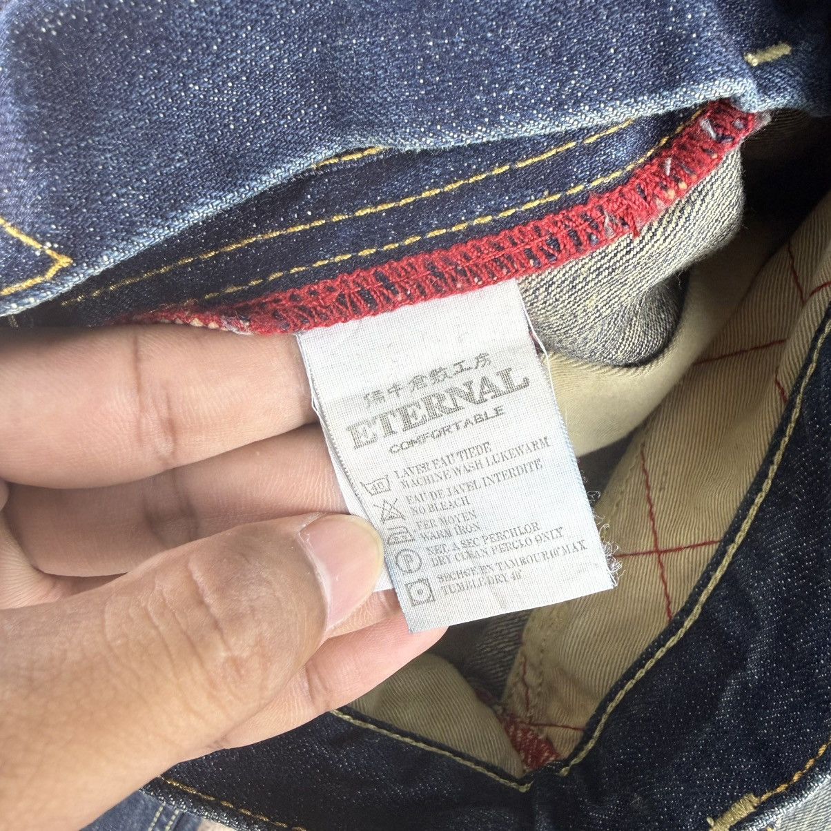 Eternal Vtg eternal jeans embroidered leg dragon art style Size US 32 / EU 48 - 10 Thumbnail