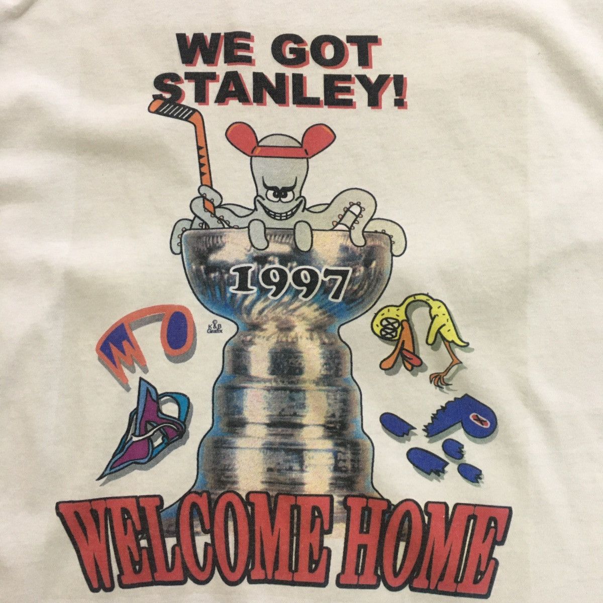 NHL × Starter × Vintage Vintage 1997 Stanley Cup Size US XL / EU 56 / 4 - 6 Thumbnail