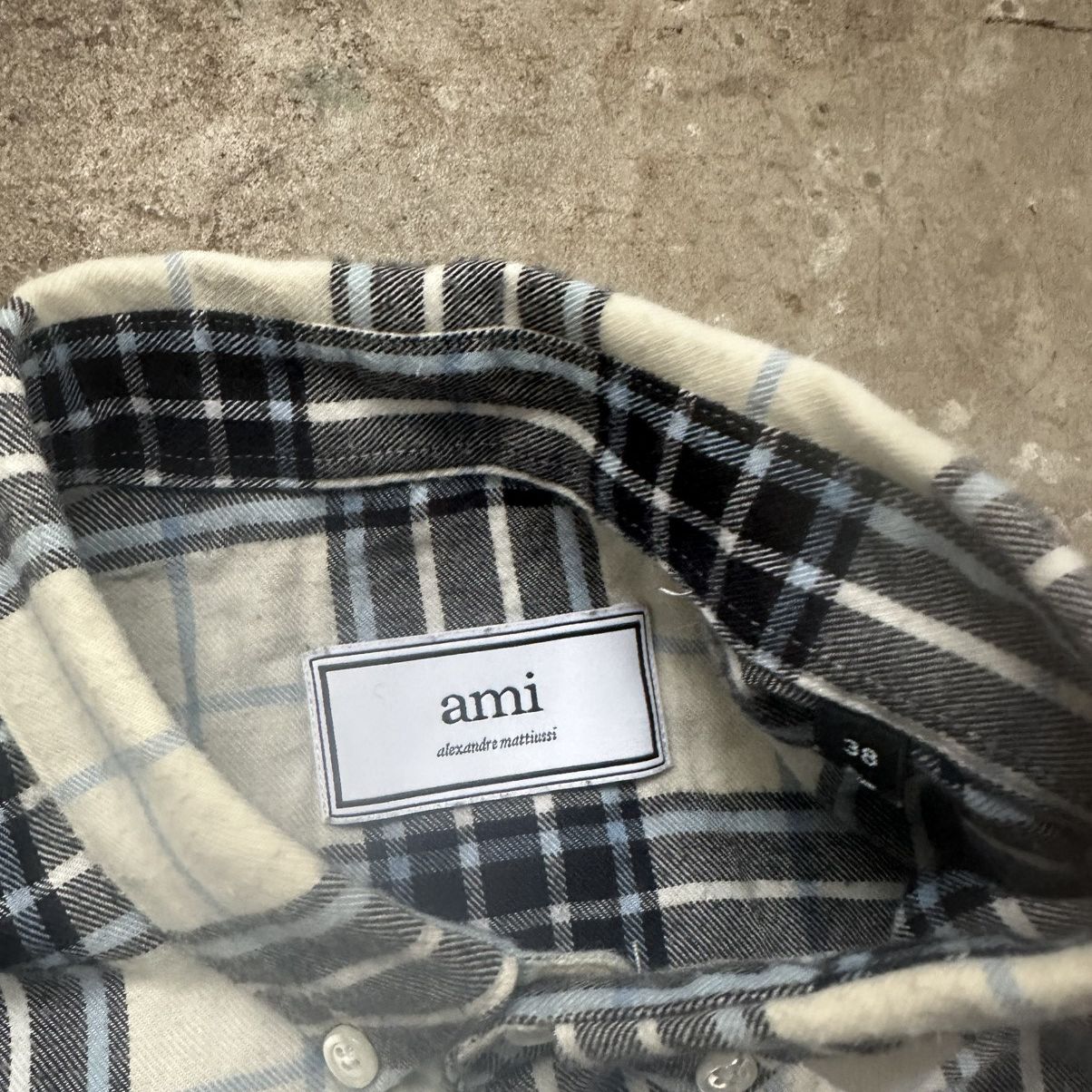 AMI AMI flannel checked shirt Size US M / EU 48-50 / 2 - 5 Thumbnail